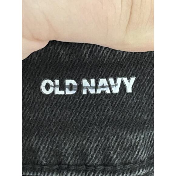 Old Navy Black Straight Leg Jeans - Picture 9 of 13